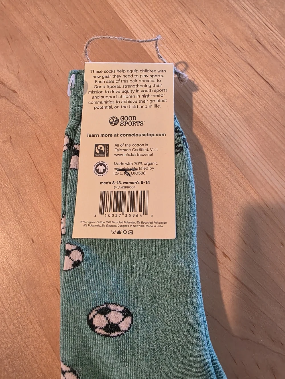 Conscious Step Soccer Socks